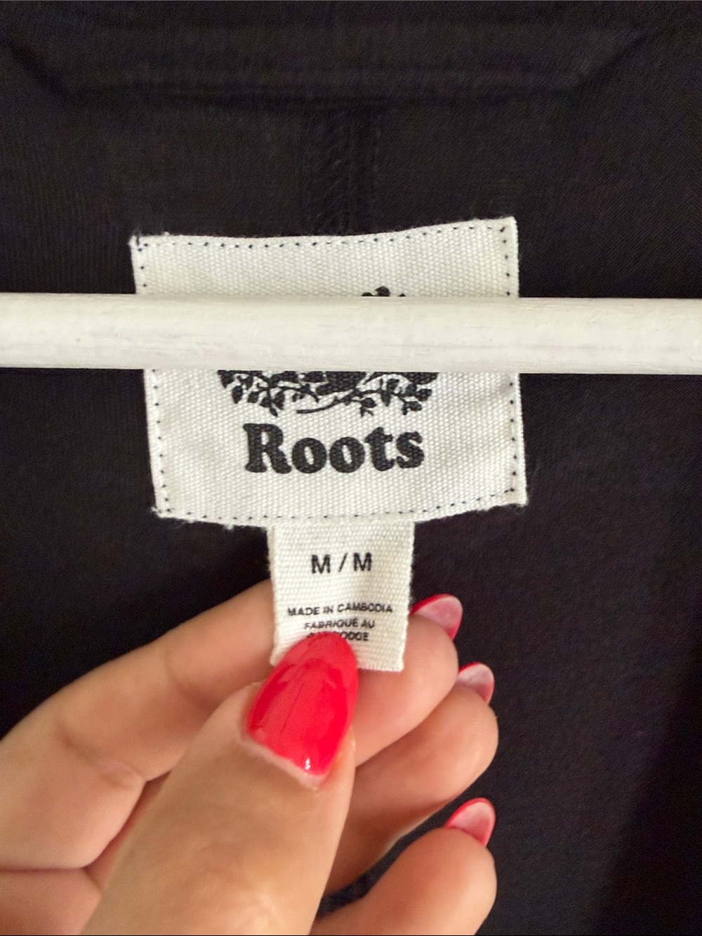 Roots longline black open cardigan - Picture 3 of 6